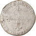 Moeda, França, Henri IV, 1/4 Ecu, 1595, Morlaas, VF(30-35), Prata