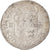 Moneda, Francia, Henri IV, 1/4 Ecu, 1595, Morlaas, BC+, Plata, Duplessy:1240