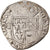 Moneda, Francia, Henri IV, 1/4 Ecu, 1605, Morlaas, BC+, Plata, Duplessy:1240