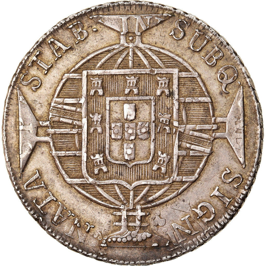 Coin, Brazil, 960 Reis, 1820, Rio de Janeiro, AU(50-53), Silver, KM:326.1