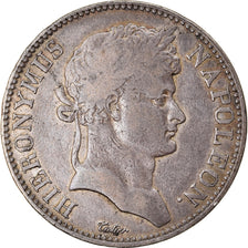 Coin, German States, WESTPHALIA, Jerome, 5 Franken, 1809, Cassel, VF(30-35)