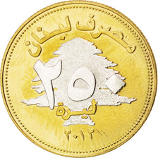 Liban, 250 Livres 2012, KM 36