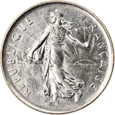 Coin, France, Semeuse, 5 Francs, 1991, Paris, AU(55-58), Nickel Clad