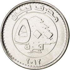 Coin, Lebanon, 500 Livres, 2012, MS(63), Nickel plated steel, KM:New