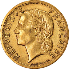 Monnaie, France, Lavrillier, 5 Francs, 1946, TTB, Aluminum-Bronze, Gadoury:761a