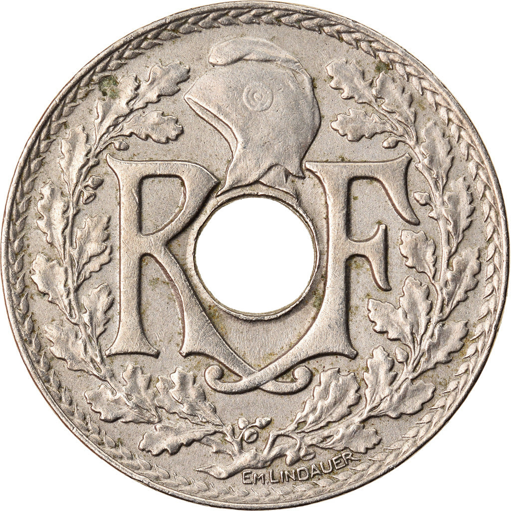 Monnaie, France, Lindauer, 25 Centimes, 1936, TTB, Copper-nickel, Gadoury:380