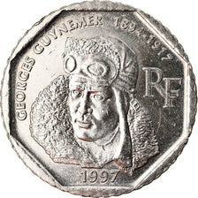 Coin, France, Guynemer, 2 Francs, 1997, AU(55-58), Nickel, KM:1187, Gadoury:550