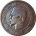 Moneta, Francia, Napoleon III, 10 Centimes, 1856, Lyon, B+