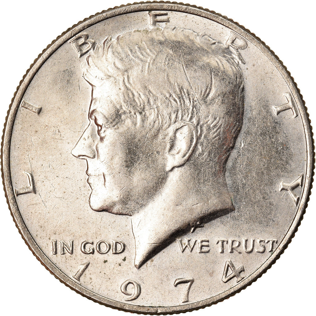Monnaie, États-Unis, Half Dollar, 1974, Philadelphie, SUP, Copper-nickel