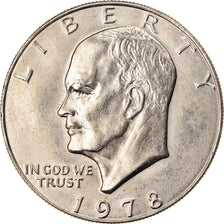 Coin, United States, Dollar, 1978, Philadelphia, AU(55-58), Nickel, KM:A203