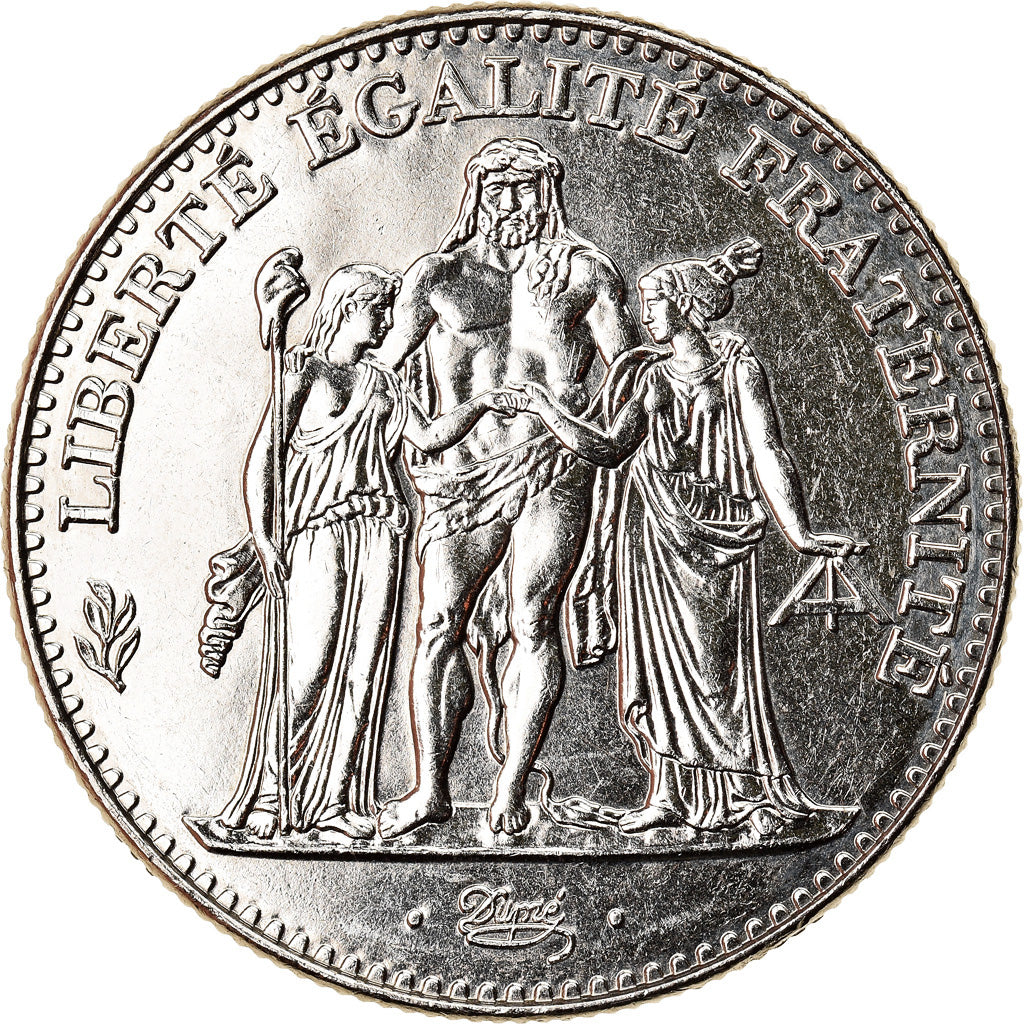 Coin, France, Hercule, 5 Francs, 1996, Paris, MS(60-62), Nickel, KM:1155
