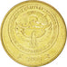 Monnaie, KYRGYZSTAN, 50 Tiyin, 2008, SPL, Brass plated steel, KM:13