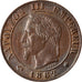 Coin, France, Napoleon III, Centime, 1862, Strasbourg, AU(55-58)