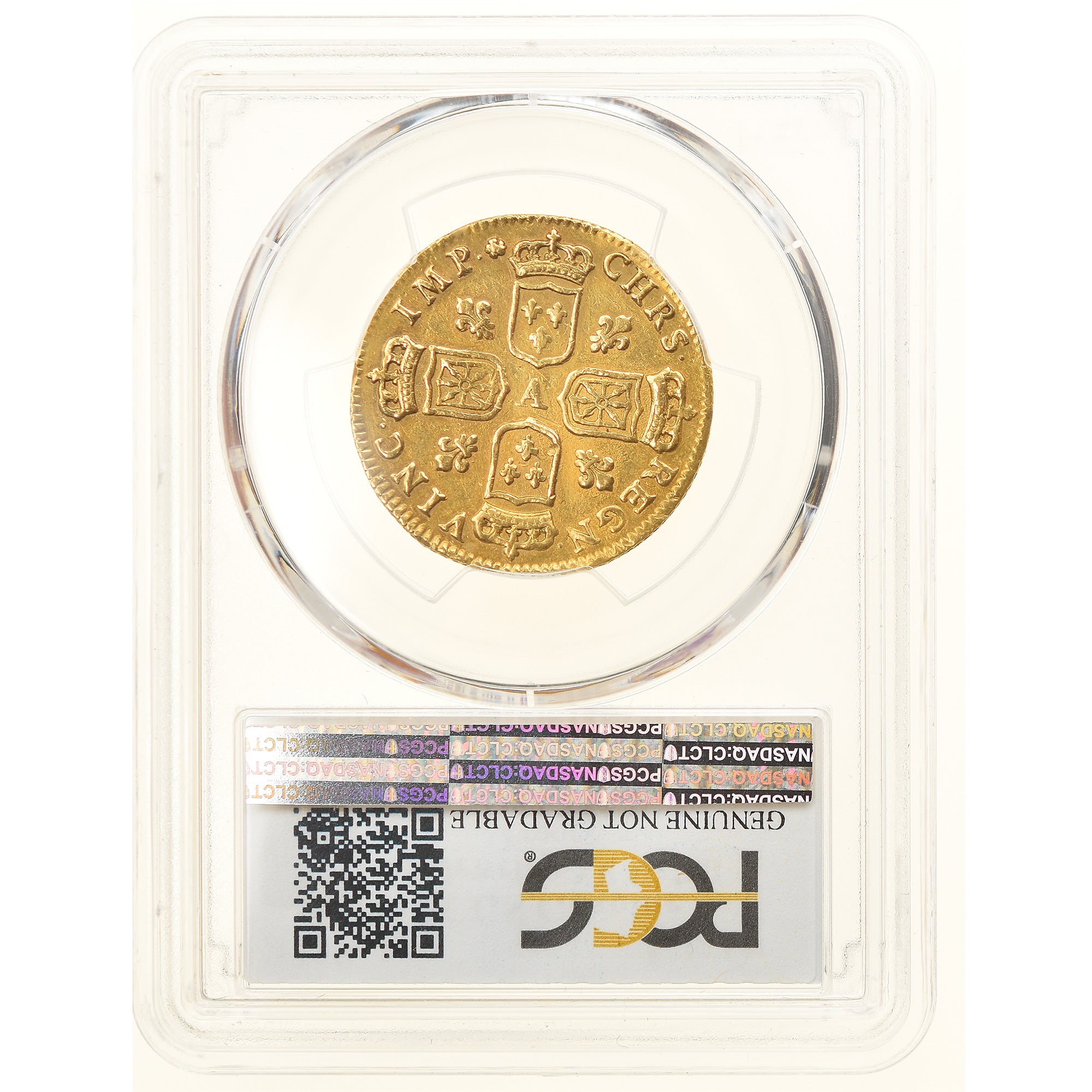 Moneta, Francja, Louis XV, Louis d'Or, 1717, Paris, PCGS, XF Details, EF(40-45)