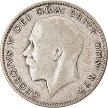 Coin, Great Britain, George V, 1/2 Crown, 1923, VF(30-35), Silver, KM:818.2