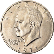 Coin, United States, Eisenhower Dollar, Dollar, 1971, Philadelphia, AU(55-58)