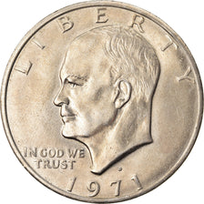 Monnaie, États-Unis, Eisenhower Dollar, Dollar, 1971, Philadelphie, SUP, Nickel