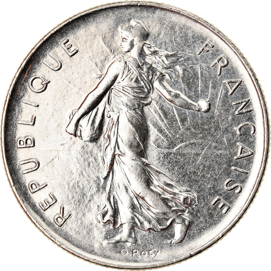 Münze, Frankreich, Semeuse, 5 Francs, 1978, Paris, VZ+, Nickel Clad
