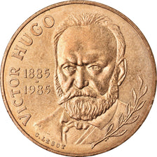 Moneda, Francia, Victor Hugo, 10 Francs, 1985, EBC+, Níquel - bronce, KM:956