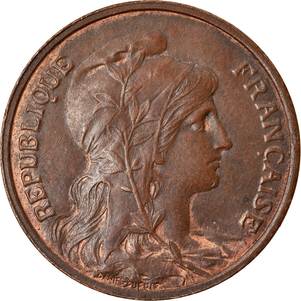 Monnaie, France, Dupuis, 5 Centimes, 1917, Paris, SUP, Bronze, Gadoury:165