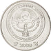 KYRGYZSTAN, 3 Som, 2008, KM #15, MS(63), Nickel Plated Steel, 21, 3.22