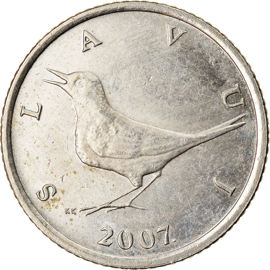 Moneda, Croacia, Kuna, 2007, EBC, Cobre - níquel - cinc