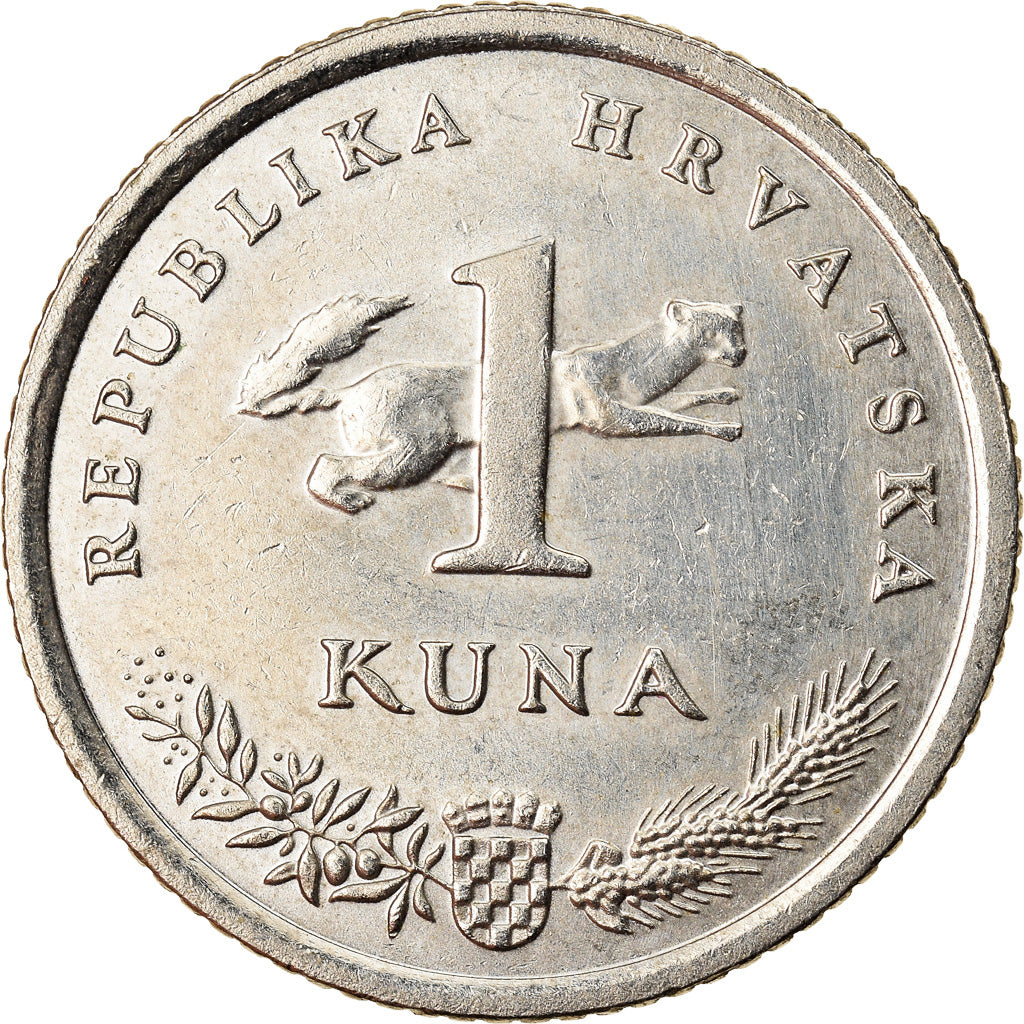 Moneda, Croacia, Kuna, 2007, EBC, Cobre - níquel - cinc