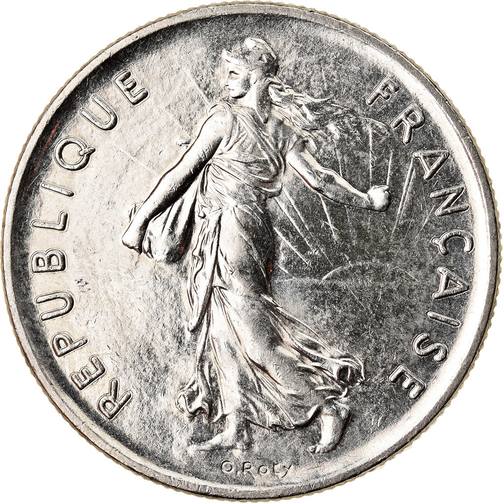 Coin, France, Semeuse, 5 Francs, 1993, Paris, MS(60-62), Nickel Clad