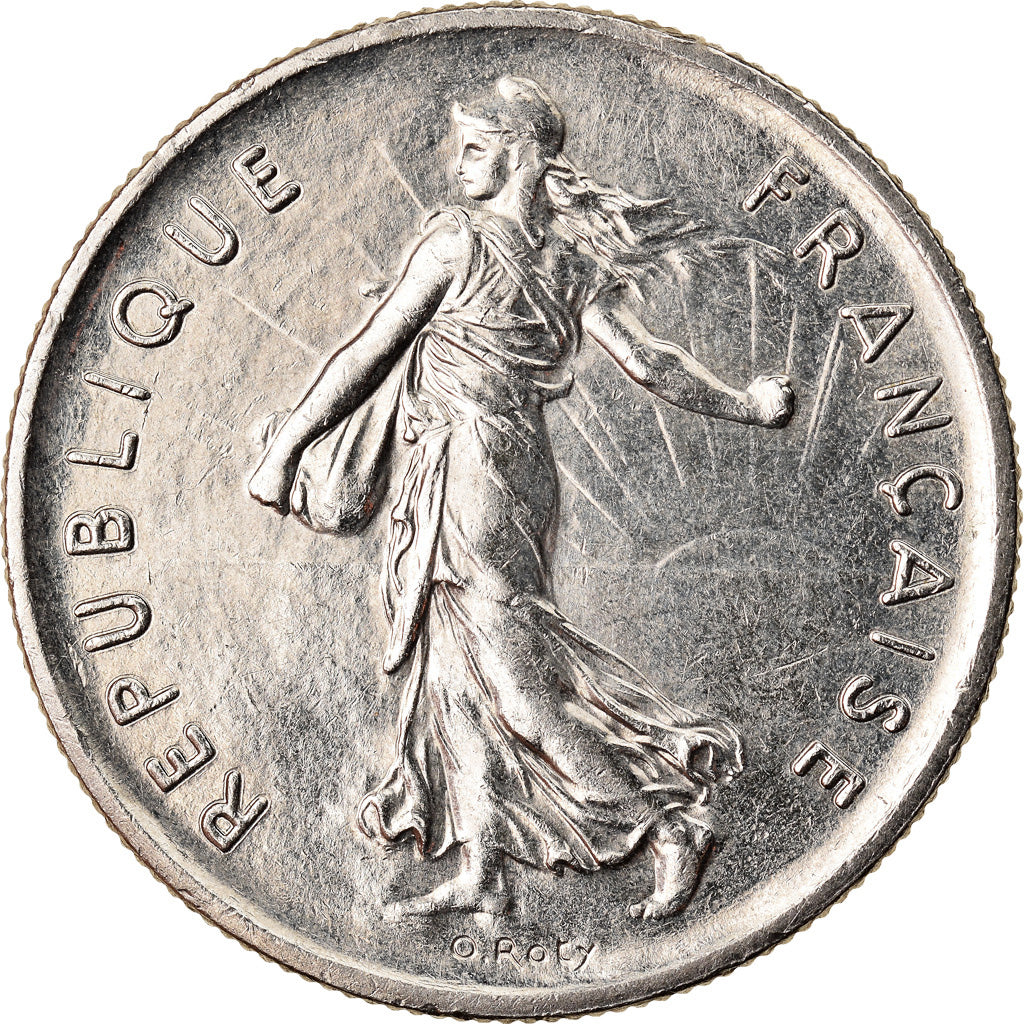 Coin, France, Semeuse, 5 Francs, 1994, Paris, MS(60-62), Nickel Clad