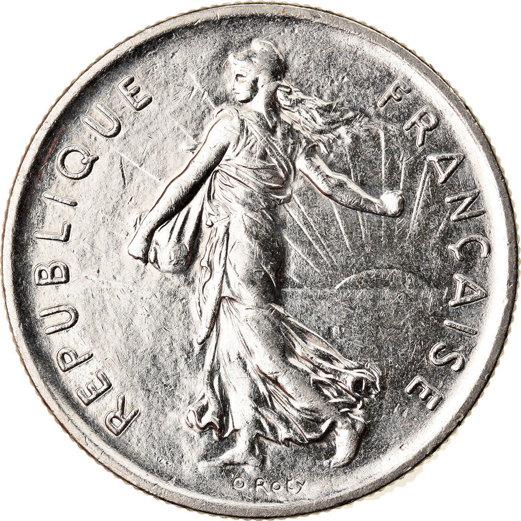 Coin, France, Semeuse, 5 Francs, 1994, Paris, MS(60-62), Nickel Clad