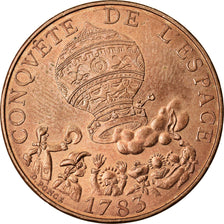 Münze, Frankreich, La conquête, 10 Francs, 1985, VZ, Nickel-Bronze, KM:952