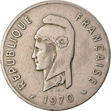 Münze, FRENCH AFARS & ISSAS, 100 Francs, 1970, Paris, SS, Copper-nickel, KM:19