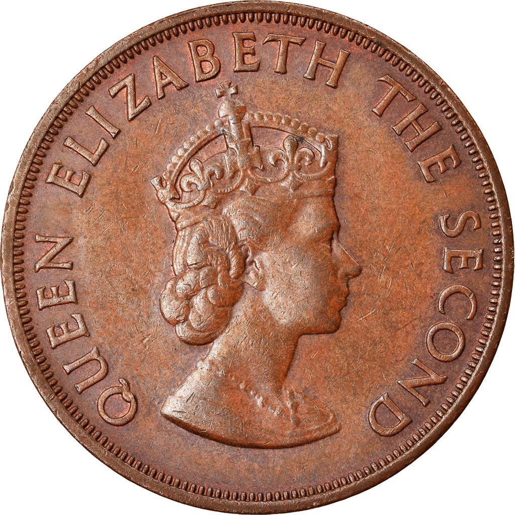 Monnaie, Jersey, Elizabeth II, 1/12 Shilling, 1964, TTB+, Bronze, KM:21