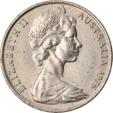 Coin, Australia, Elizabeth II, 20 Cents, 1976, AU(50-53), Copper-nickel, KM:66