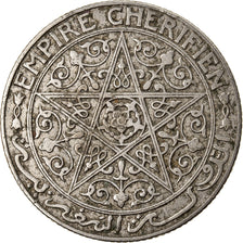Monnaie, Maroc, Yusuf, Franc, 1921, bi-Bariz, Paris, TTB, Nickel, KM:36.1