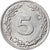Moneda, Túnez, 5 Millim, 1960, EBC, Aluminio, KM:282