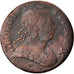 Coin, Great Britain, George III, 1/2 Penny, 1775, F(12-15), Copper, KM:601