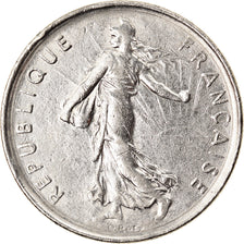 Münze, Frankreich, Semeuse, 5 Francs, 1976, Paris, VZ+, Nickel Clad