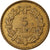 Coin, France, Lavrillier, 5 Francs, 1940, AU(55-58), Aluminum-Bronze, KM:888a.1