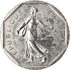 Münze, Frankreich, Semeuse, 2 Francs, 1997, VZ, Nickel, KM:942.2, Gadoury:547