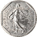 Münze, Frankreich, Semeuse, 2 Francs, 1997, VZ, Nickel, KM:942.2, Gadoury:547
