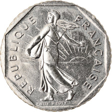 Münze, Frankreich, Semeuse, 2 Francs, 1997, VZ, Nickel, KM:942.2, Gadoury:547