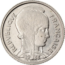 Coin, France, Bazor, 5 Francs, 1933, Paris, AU(55-58), Nickel, KM:887