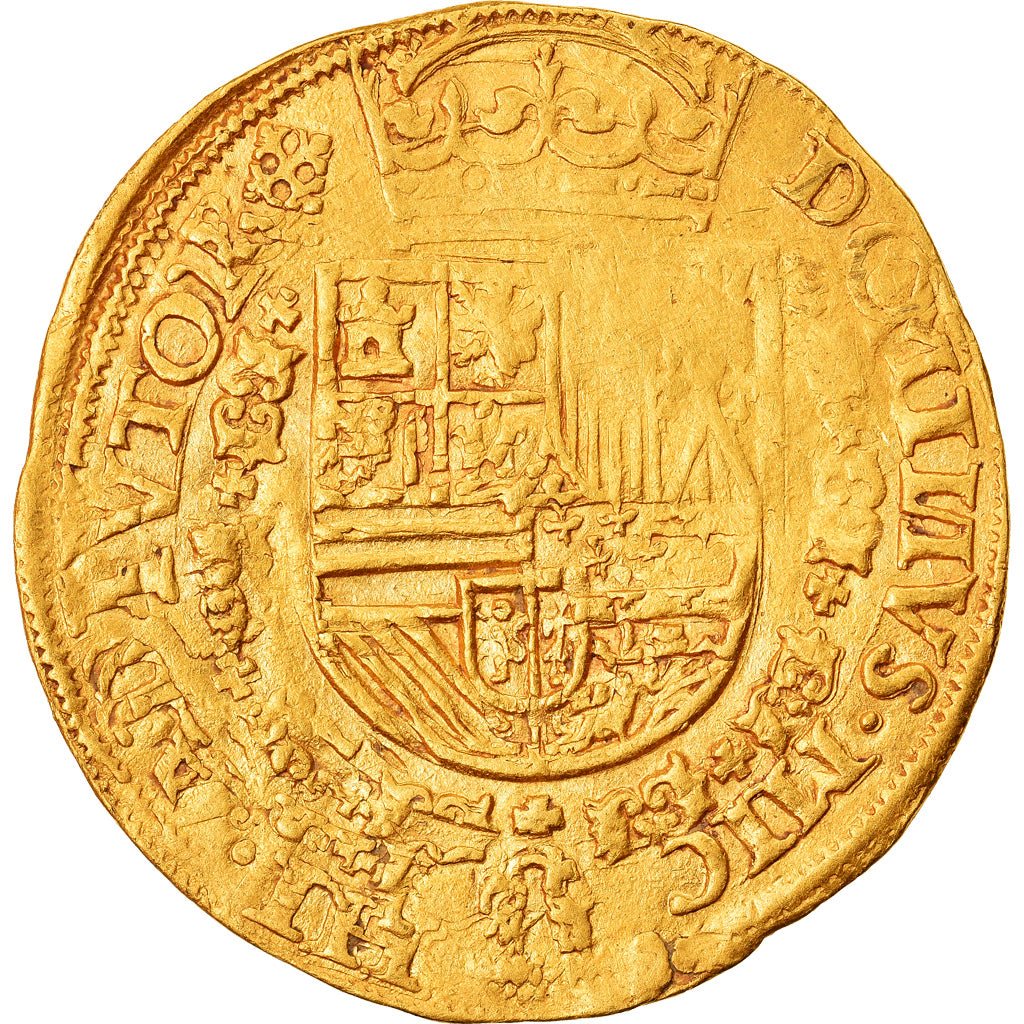 Coin, Spanish Netherlands, Philippe II, Real, Nimega, EF(40-45), Gold