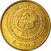 Coin, KYRGYZSTAN, 10 Tiyin, 2008, MS(63), Brass plated steel, KM:12