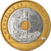 Münze, Frankreich, Jeux Méditerranéens, 20 Francs, 1993, VZ, Tri-Metallic