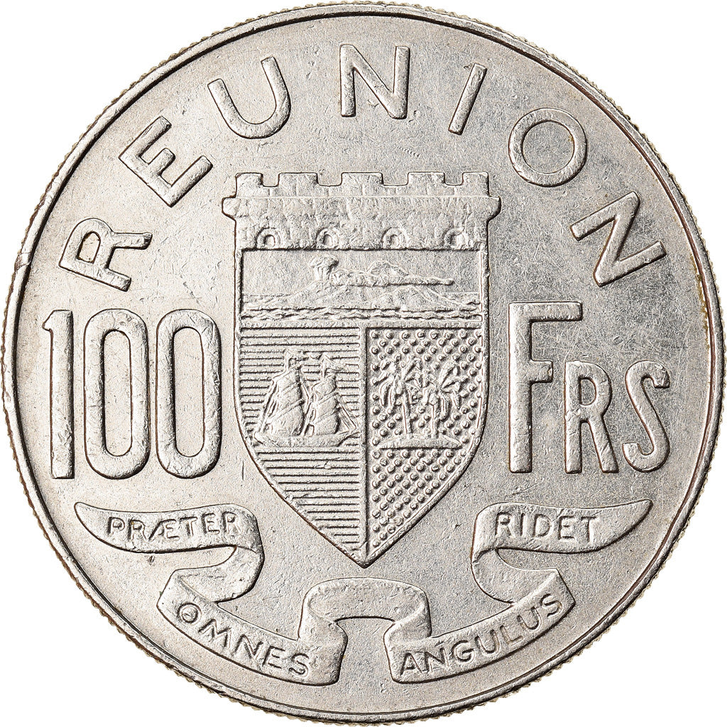 Coin, Réunion, 100 Francs, 1969, AU(55-58), Nickel, KM:13