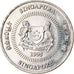 Coin, Singapore, 50 Cents, 1995, Singapore Mint, MS(60-62), Copper-nickel