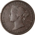 Coin, Jersey, Victoria, 1/13 Shilling, 1871, VF(30-35), Bronze, KM:5