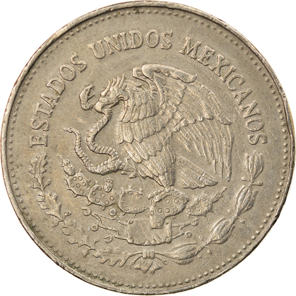 Moneda, México, 200 Pesos, 1985, Mexico City, MBC, Cobre - níquel, KM:510